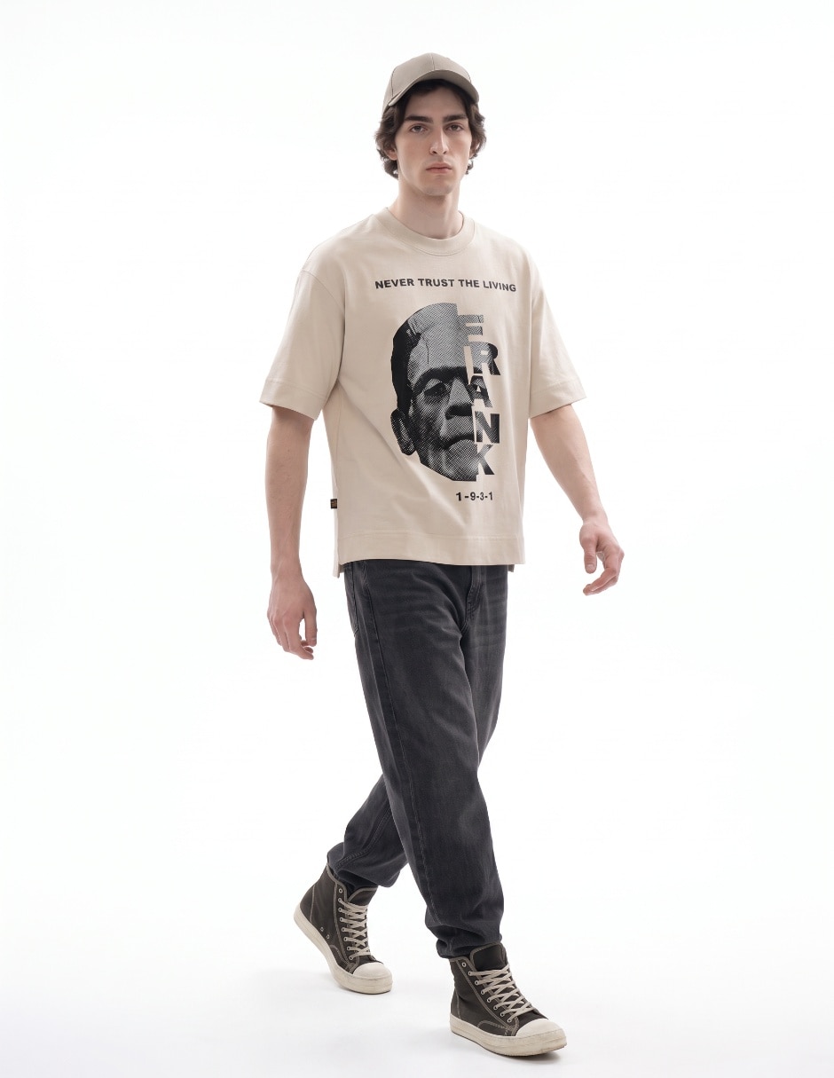 Playera cuello redondo para hombre 3