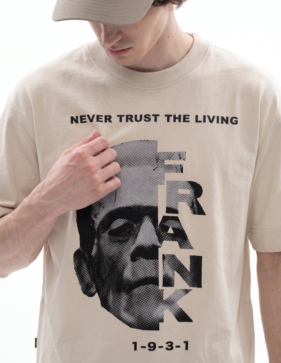 Playera cuello redondo para hombre 4