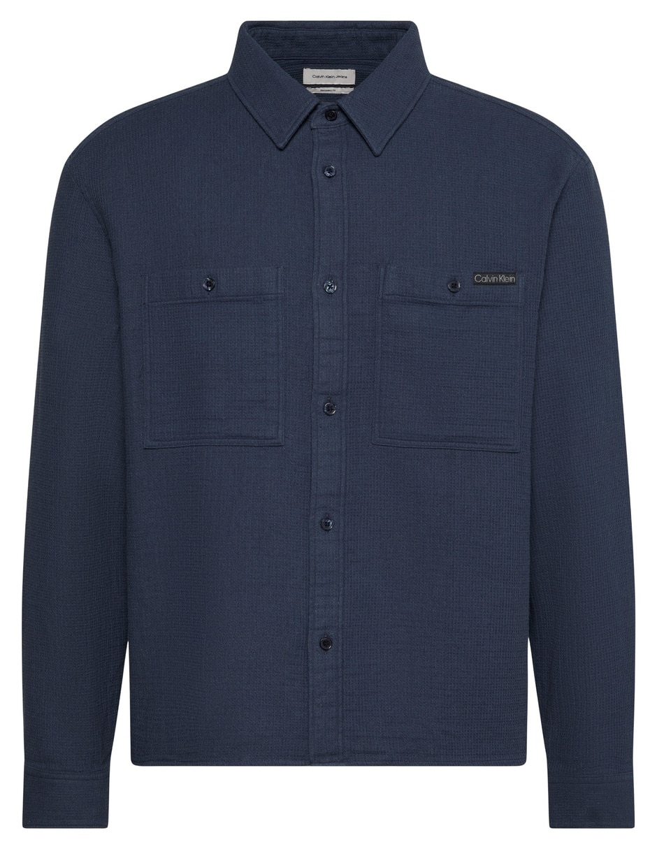 Camisa casual de algodón manga larga para hombre Camisa casual de algodón manga larga para hombre