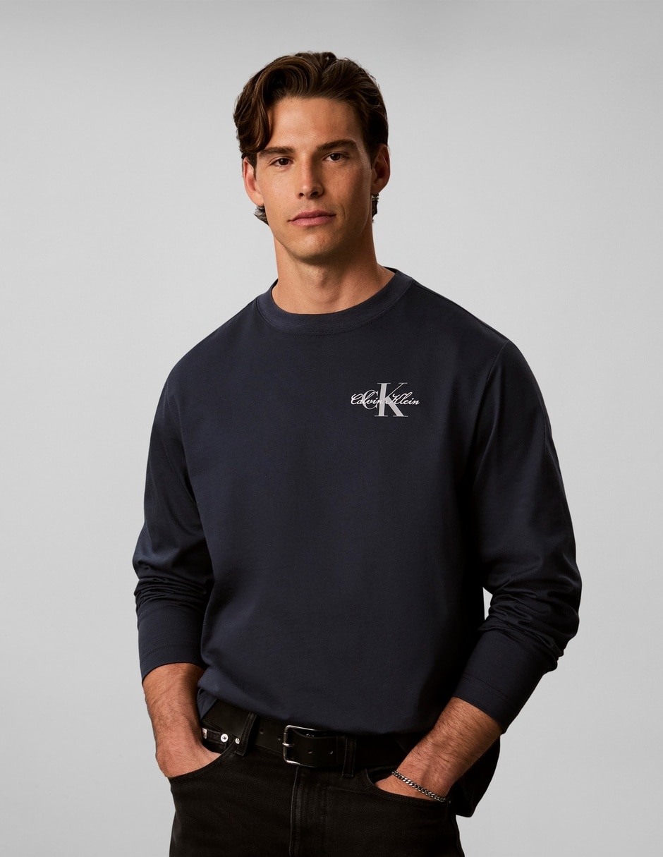 Playera cuello redondo para hombre 2
