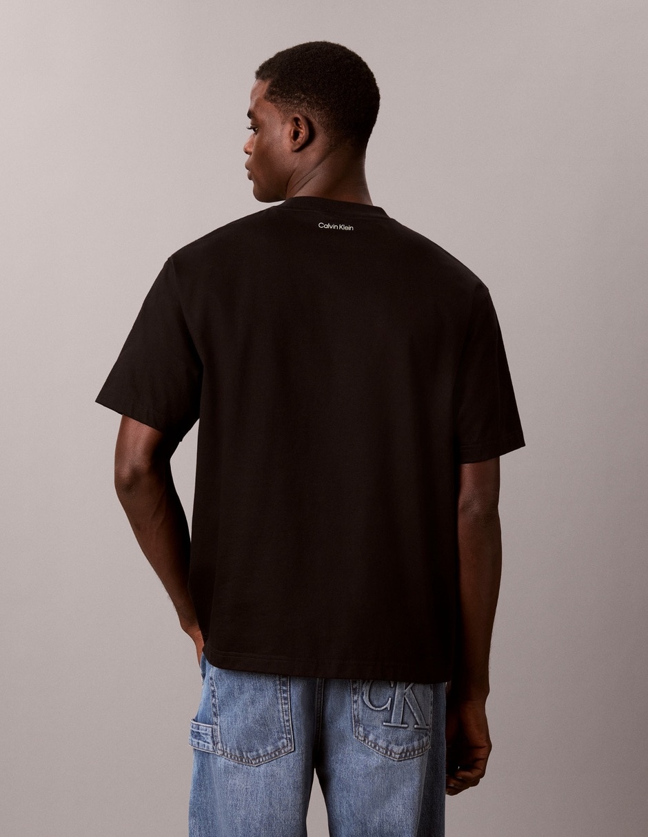 Playera cuello redondo para hombre 2
