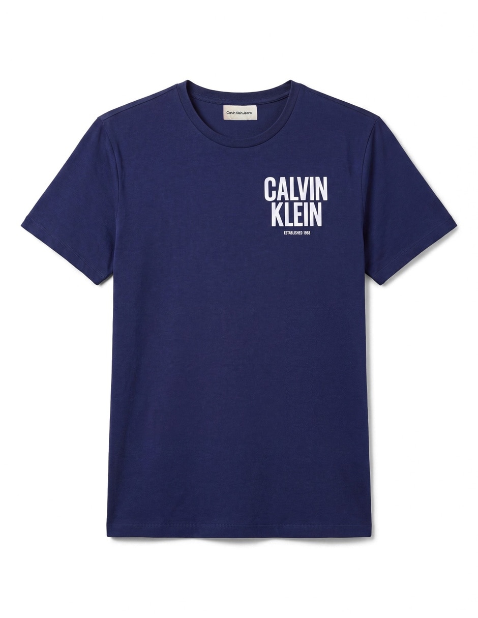 Playera cuello redondo para hombre