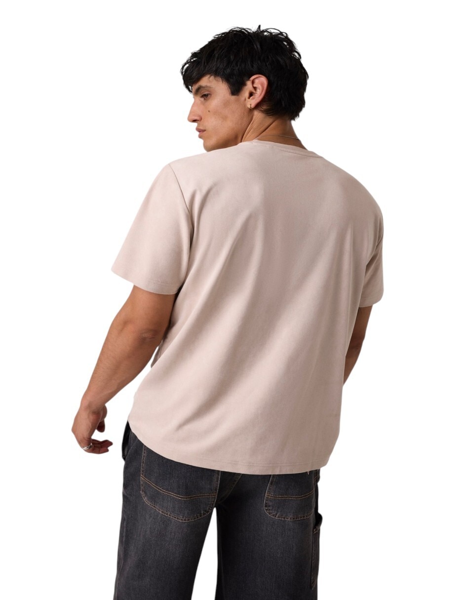 Playera cuello redondo para hombre