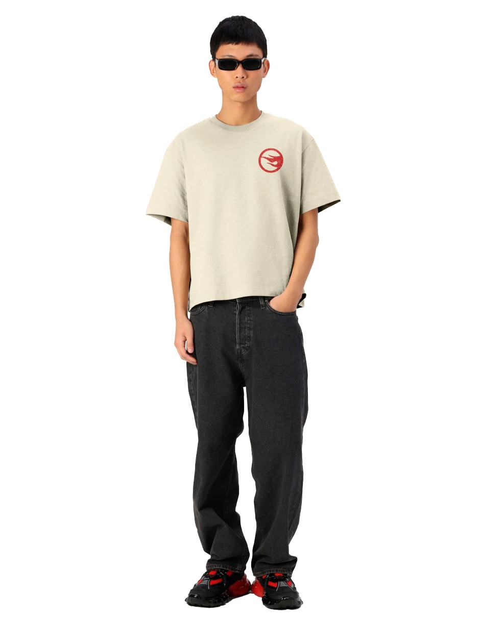 Playera hotwheels x maluma cuello redondo para hombre 2