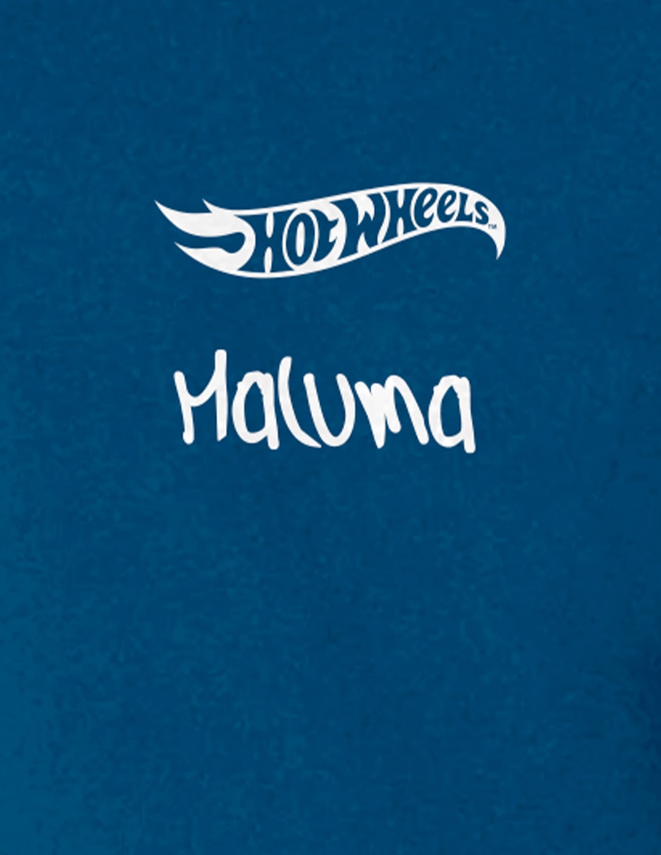 Playera hot wheels x maluma cuello redondo para hombre 2