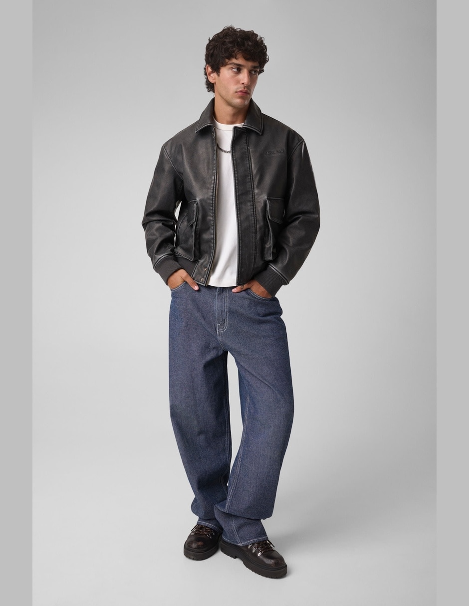 Jeans Regular Relaxed lavado Ninguno para hombre