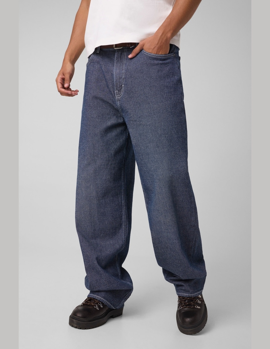 Jeans Regular Relaxed lavado Ninguno para hombre 3
