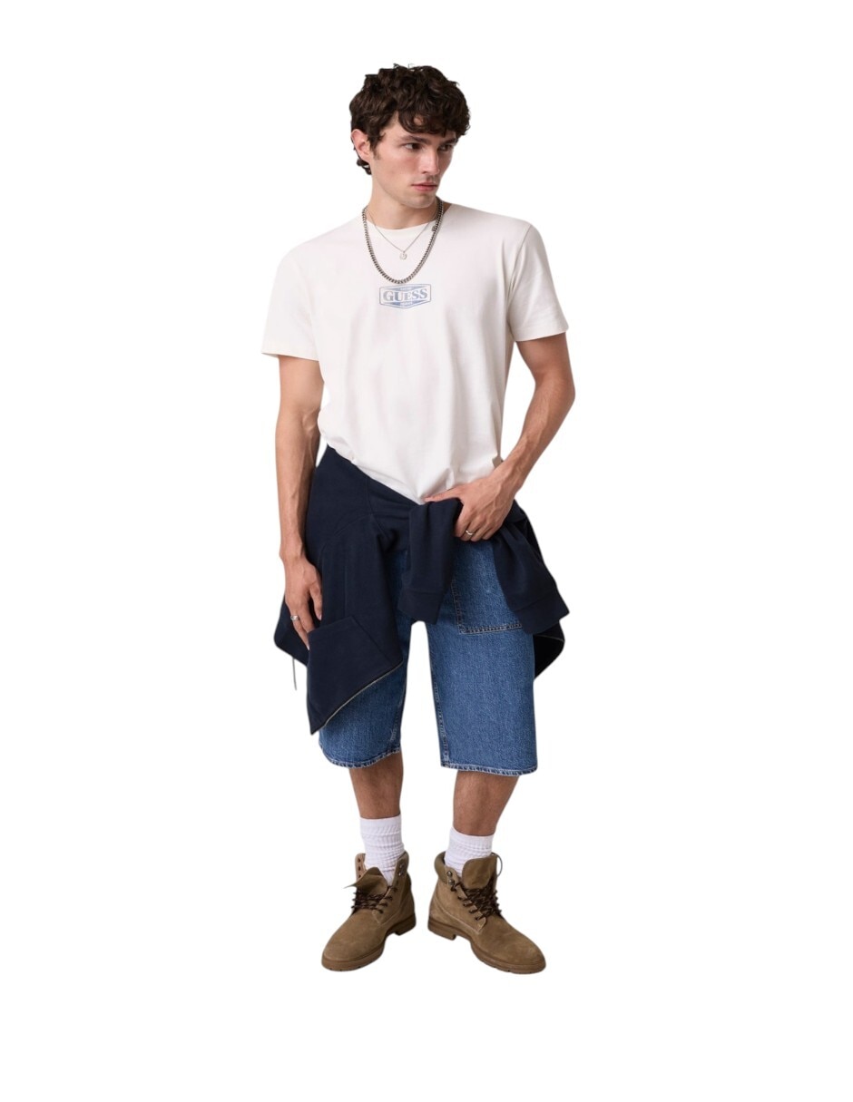 Playera cuello redondo para hombre 4