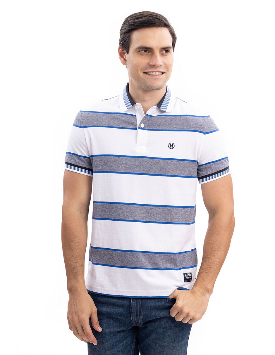 Playera cuello polo para hombre