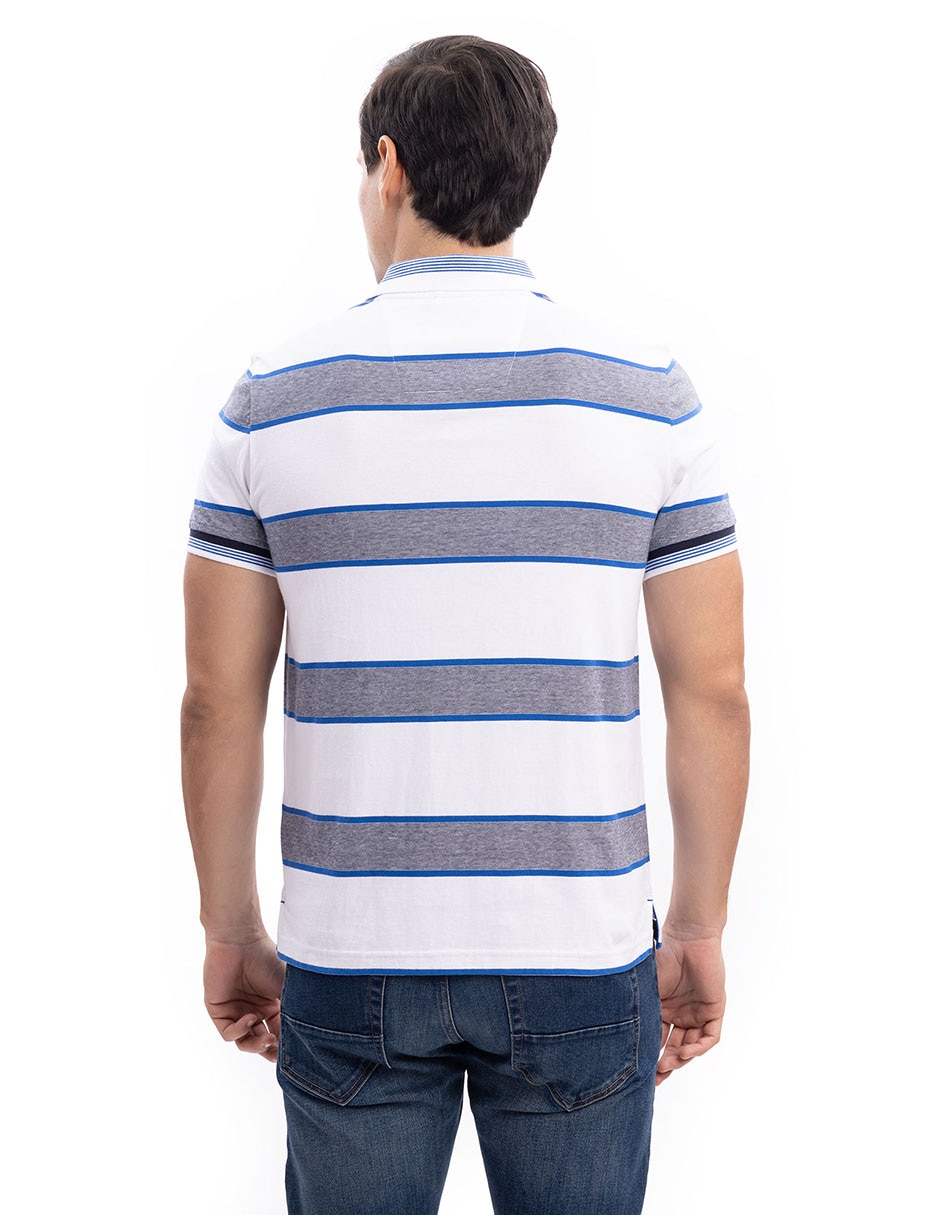 Playera cuello polo para hombre