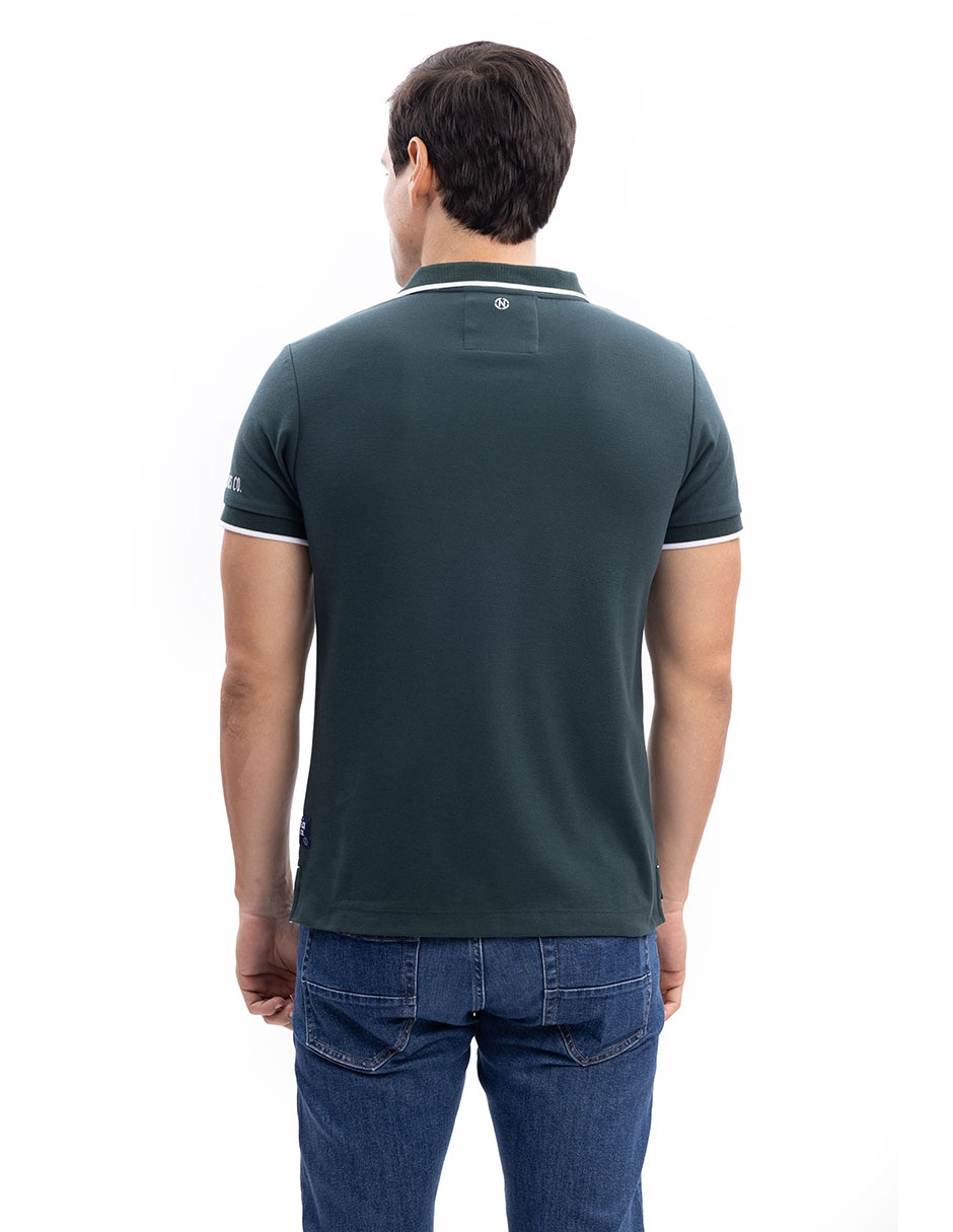 Playera cuello polo para hombre 3