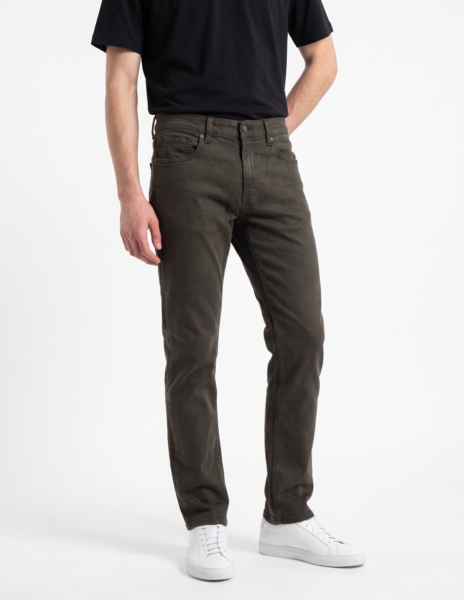 Jeans slim deslavado para hombre Jeans slim deslavado para hombre