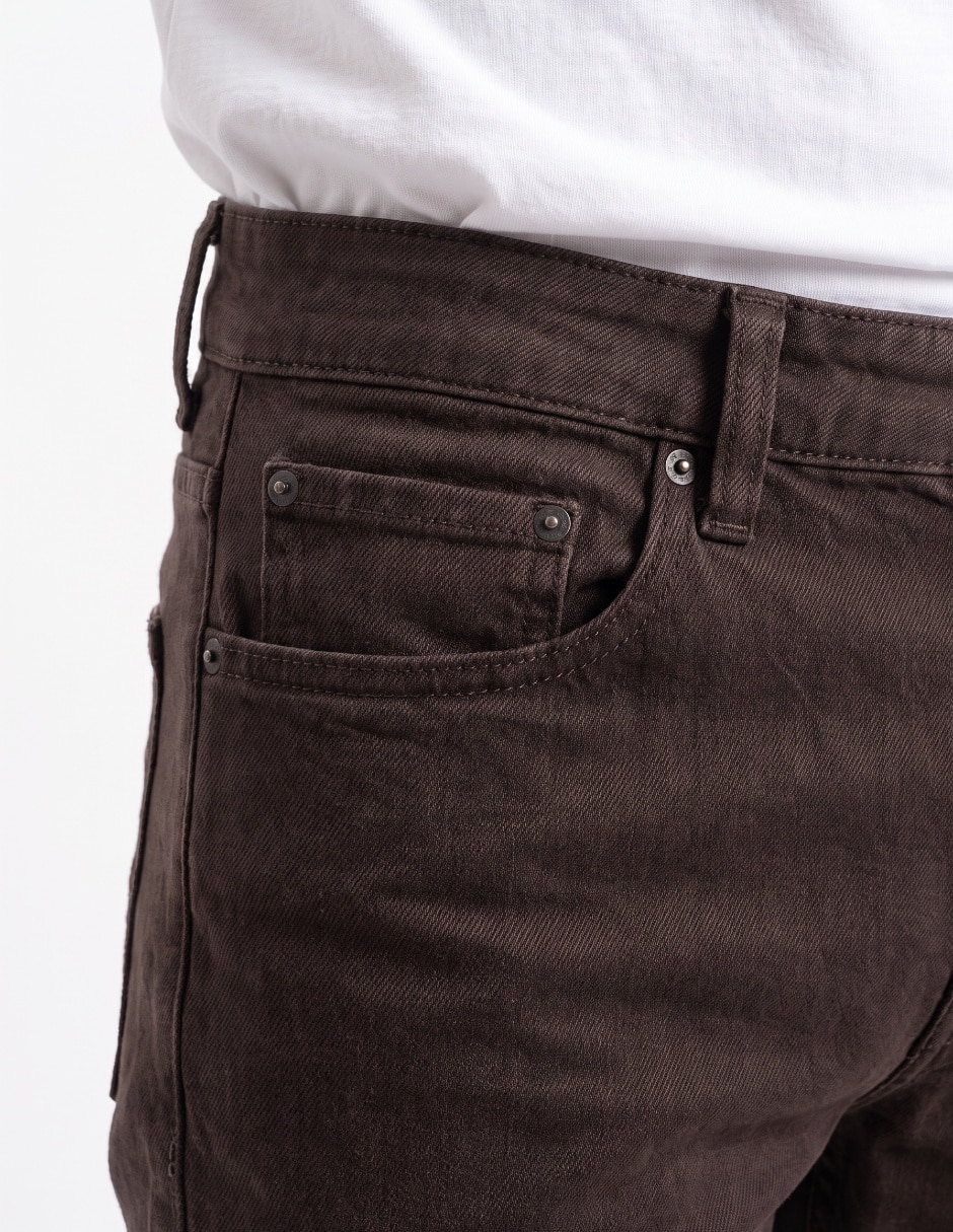 Jeans slim deslavado para hombre 3