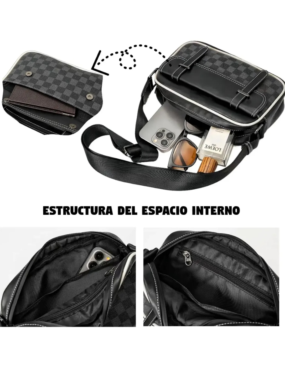 Bolsa shoulder para hombre