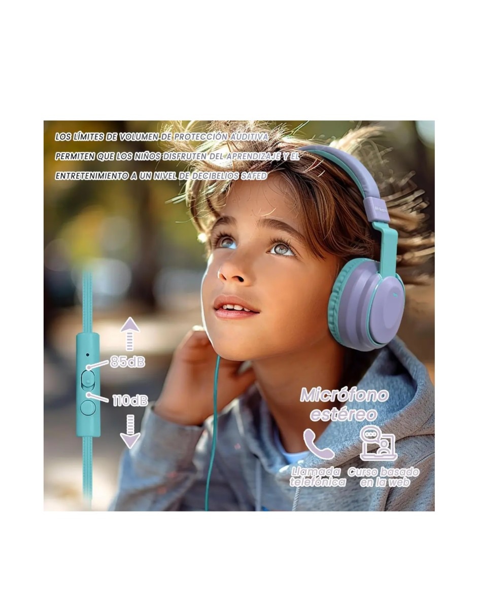 Audífonos over-ear Génerica alámbricos e inalámbricos 2