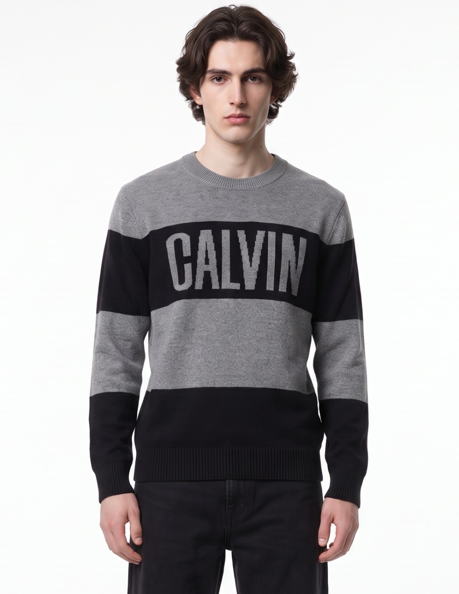 Suéter Calvin Klein cuello redondo para hombre