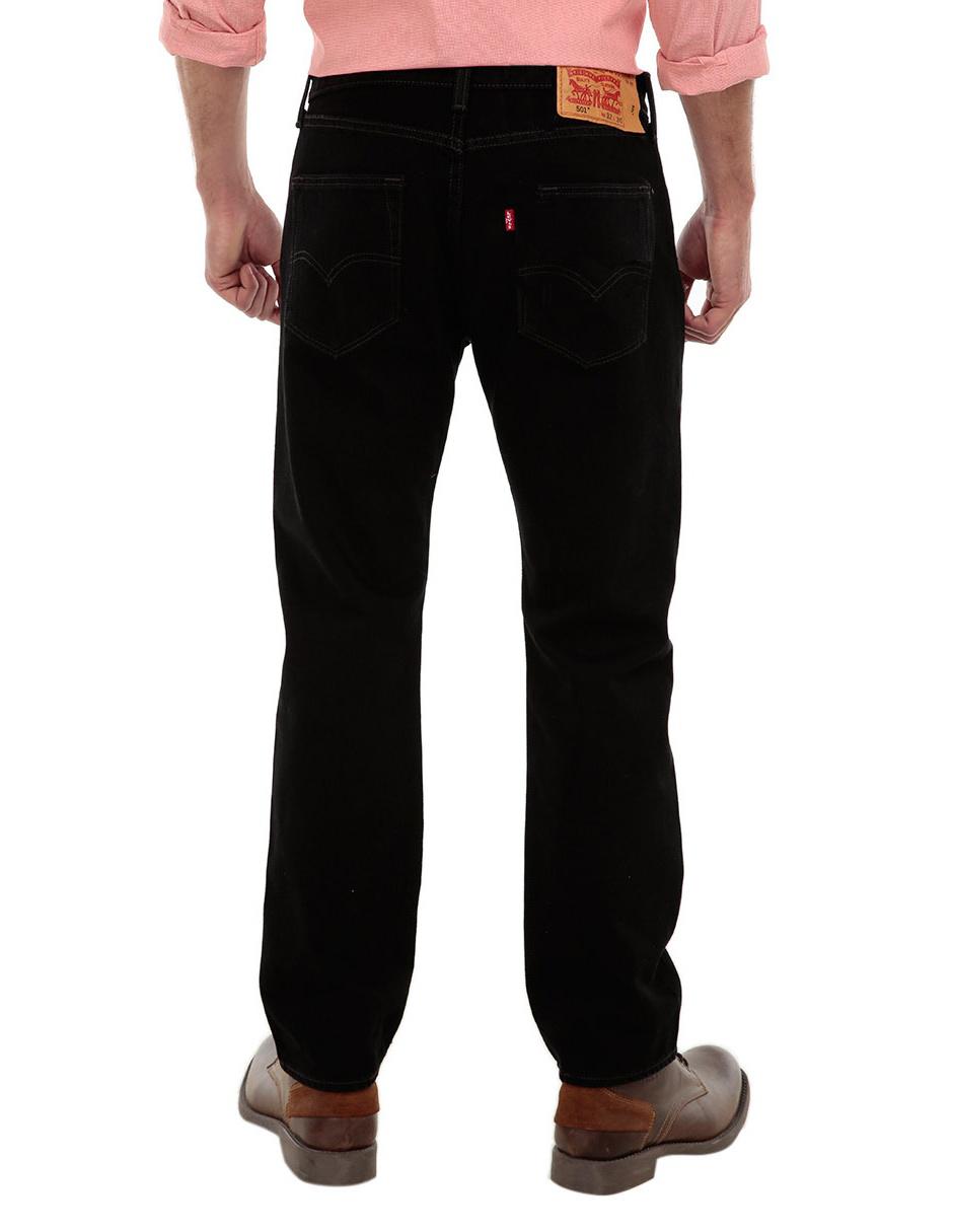 Jeans straight 501 lavado obscuro para hombre 3