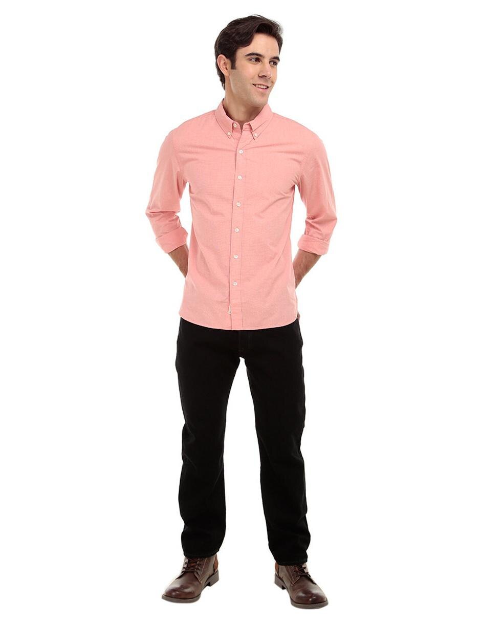 Jeans straight 501 lavado obscuro para hombre 5