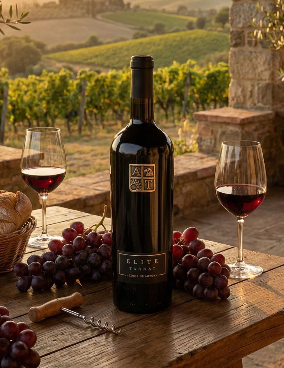 Vino tinto Tannat Elite México