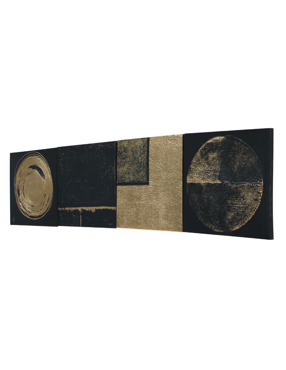 Cuadro decorativo Fragmentos de oro 5