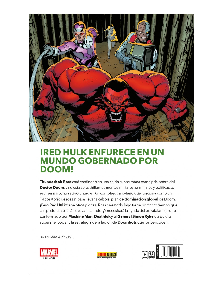 Cómic Red Hulk