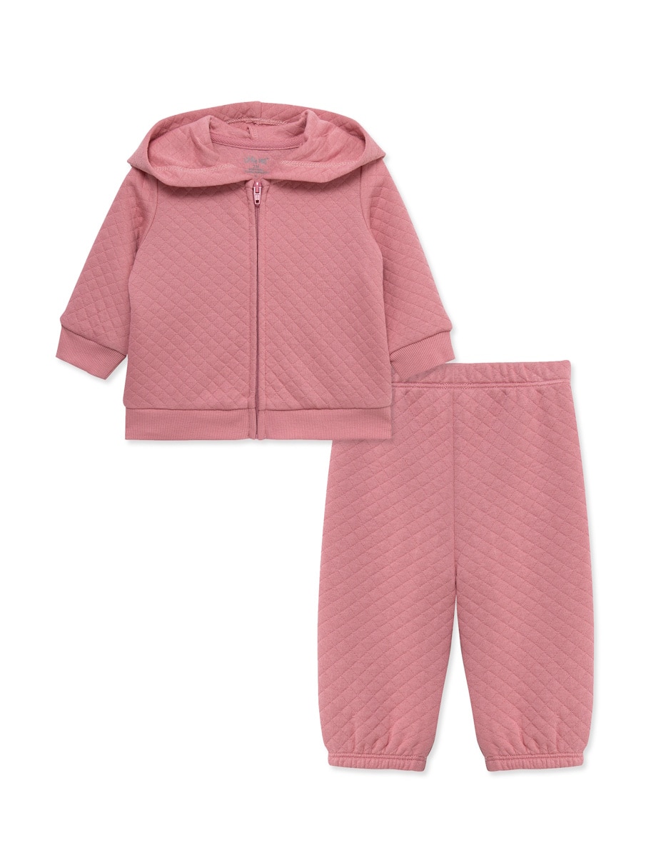Conjunto casual de algodón para bebé Niña