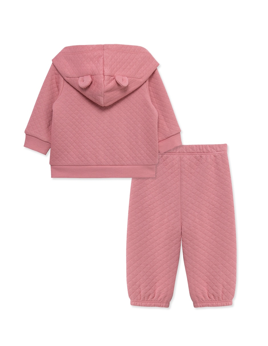 Conjunto casual de algodón para bebé Niña 2