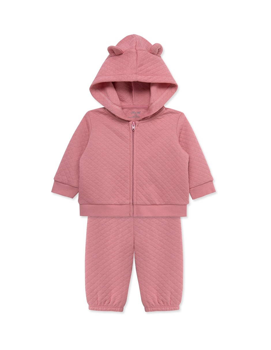 Conjunto casual de algodón para bebé Niña 4