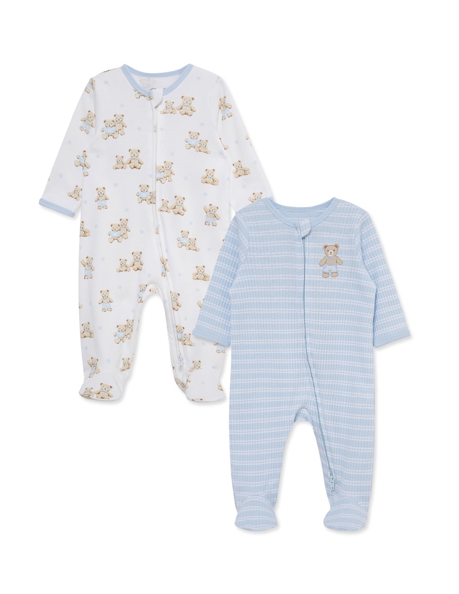 Set de mamelucos de algodón orgánico para bebé niño Set de mamelucos de algodón orgánico para bebé niño
